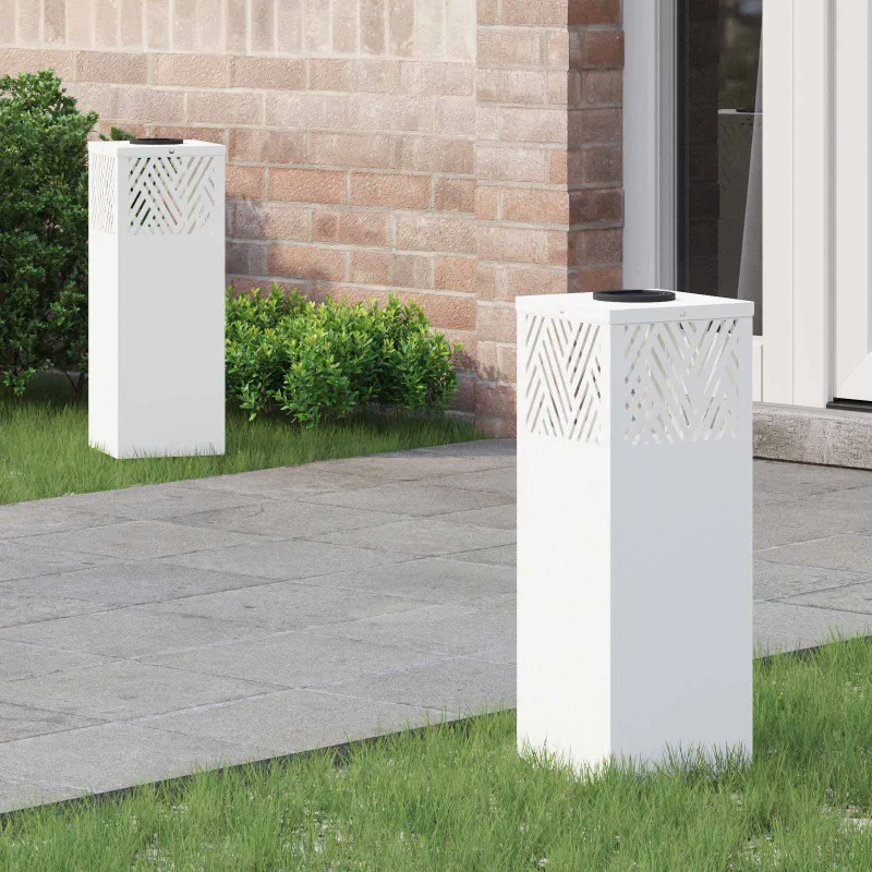 Saulės LED šaligatvio šviesa 2 pcs Balta