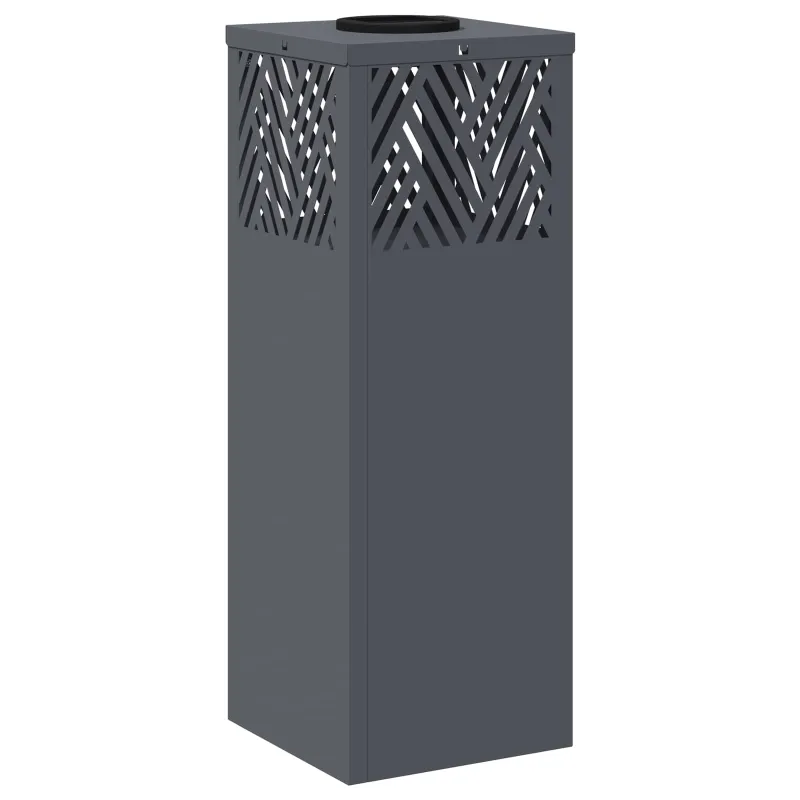 Saulės LED šaligatvio šviesa 2 pcs Antracitas