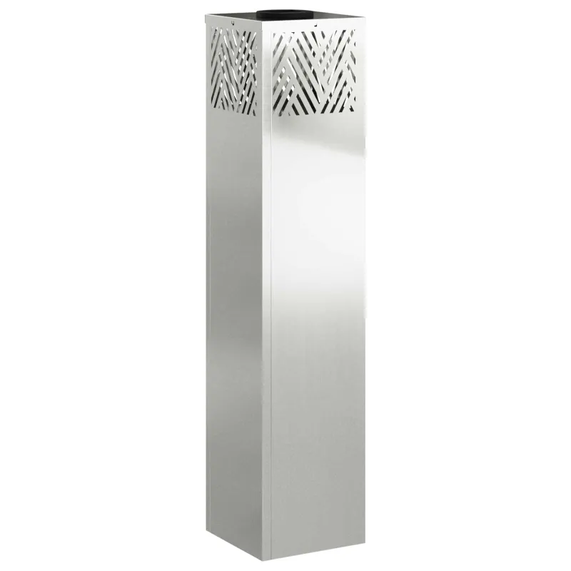 Saulės LED šaligatvio šviesa 2 pcs Sidabro Cinkuotas