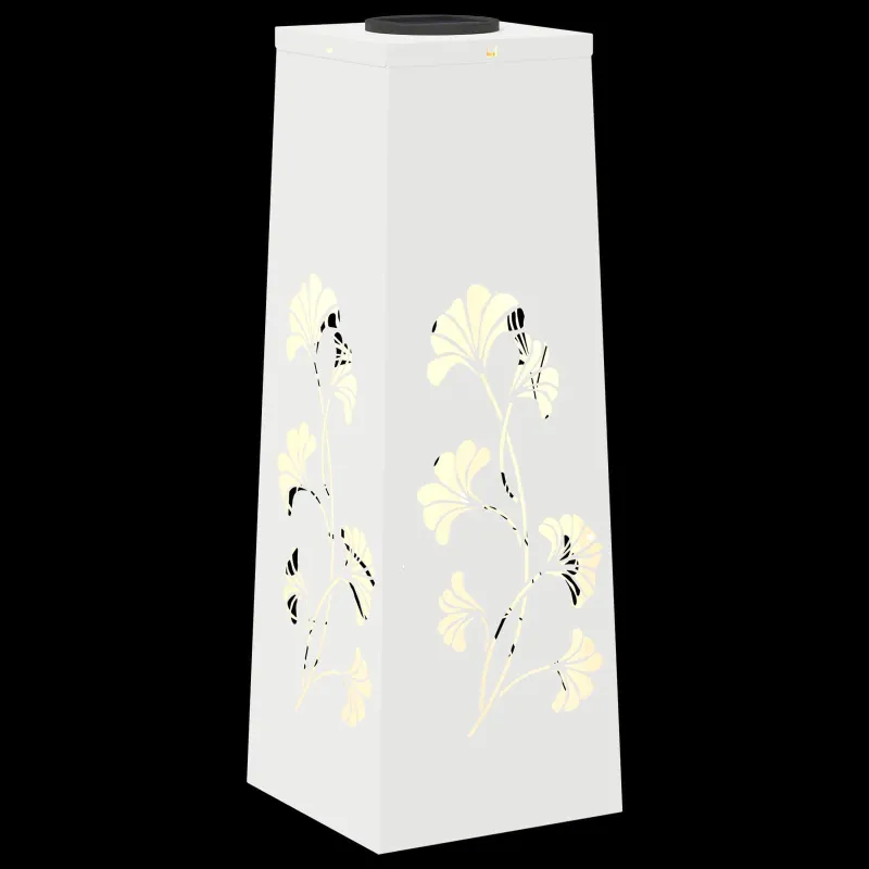 Saulės LED šaligatvio šviesa 2 pcs Balta
