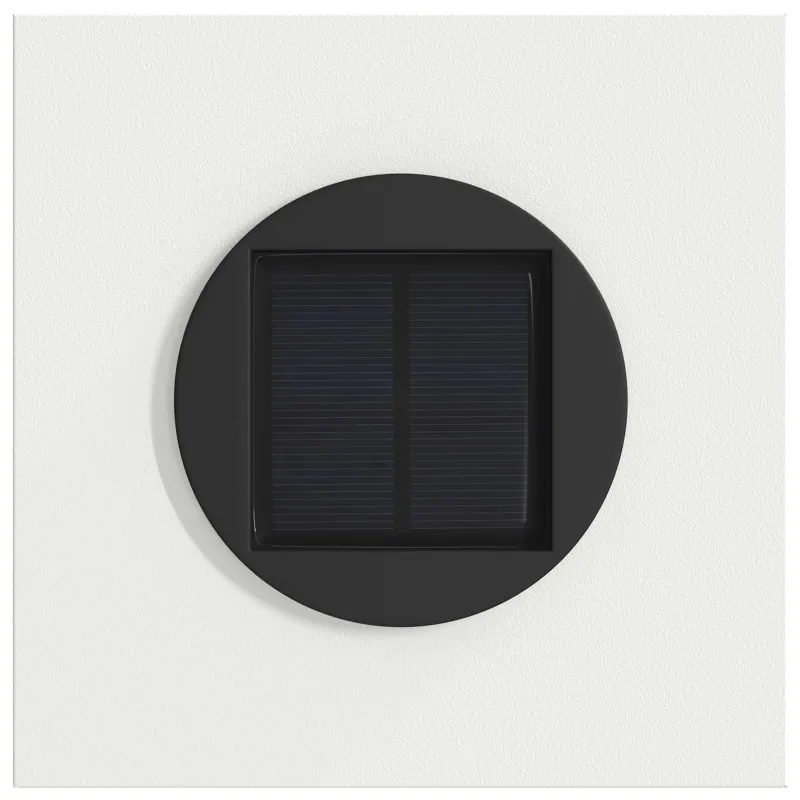 Saulės LED šaligatvio šviesa 2 pcs Balta