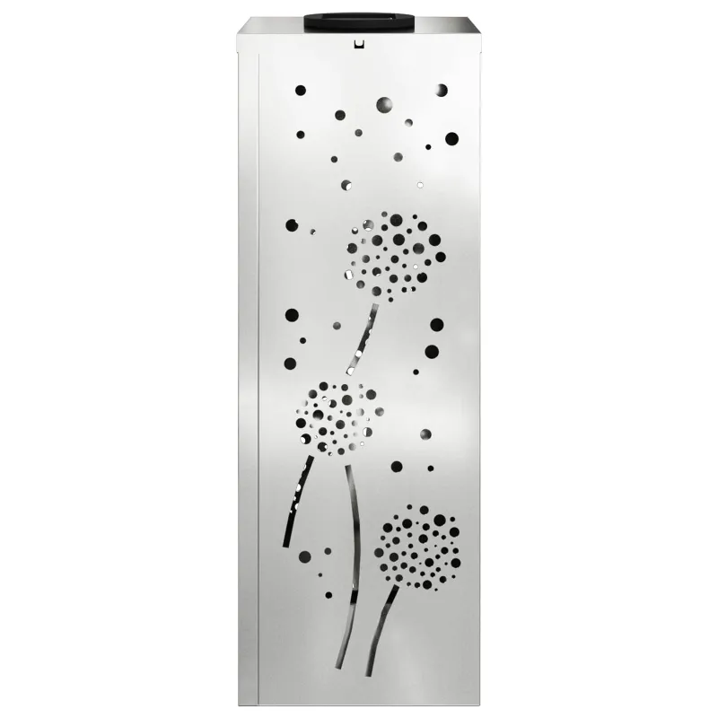 Saulės LED šaligatvio šviesa 2 pcs Sidabro Cinkuota plienas