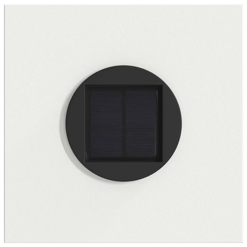 Saulės LED šaligatvio šviesa 2 pcs Balta