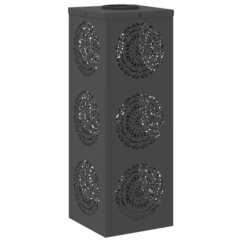 Saulės LED šaligatvio šviesa 2 pcs Juoda