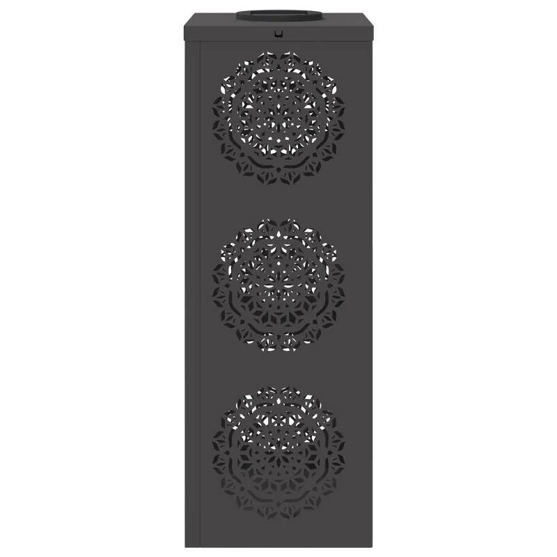 Saulės LED šaligatvio šviesa 2 pcs Juoda