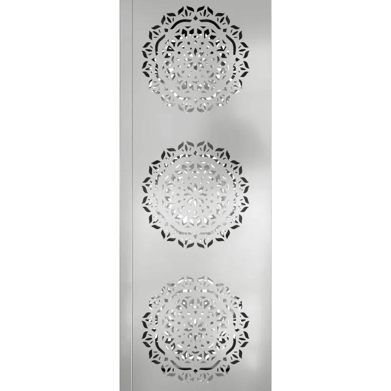 Saulės LED šaligatvio šviesa 2 pcs Sidabro Cinkuota plienas