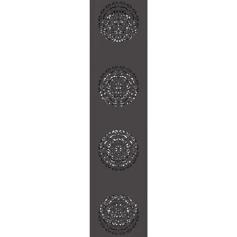Saulės LED šaligatvio šviesa 2 pcs Juoda