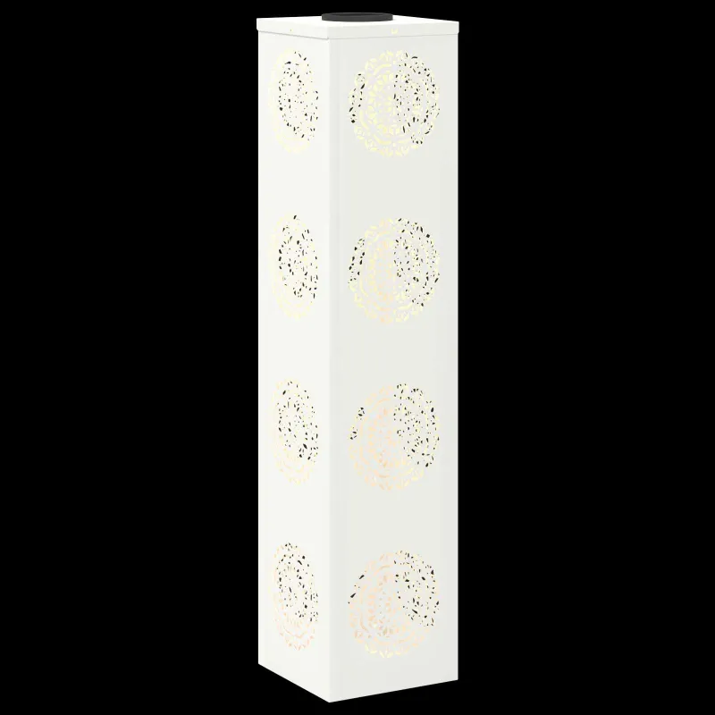 Saulės LED šaligatvio šviesa 2 pcs Balta
