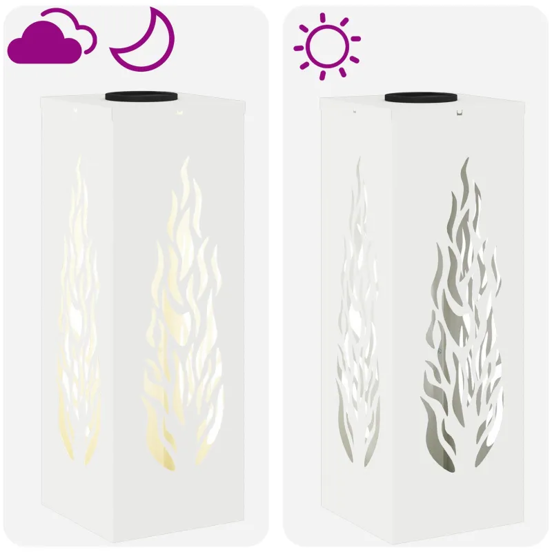 Saulės LED šaligatvio šviesa 2 pcs Balta
