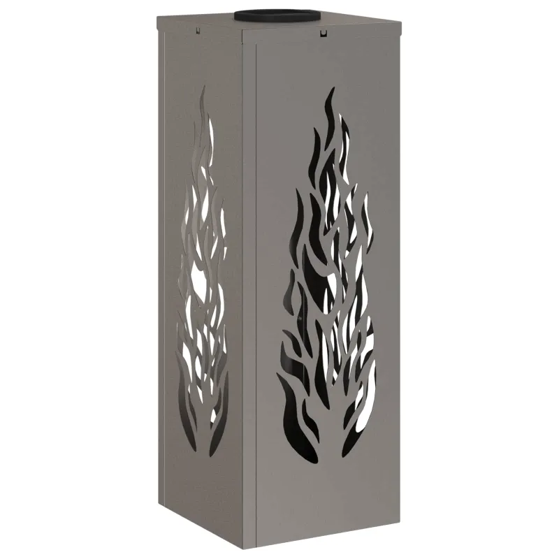Saulės LED šaligatvio šviesa 2 pcs Bronzinė