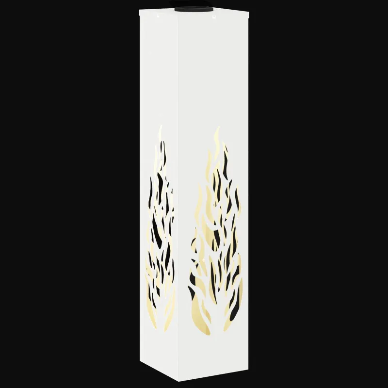 Saulės LED šaligatvio šviesa 2 pcs Balta