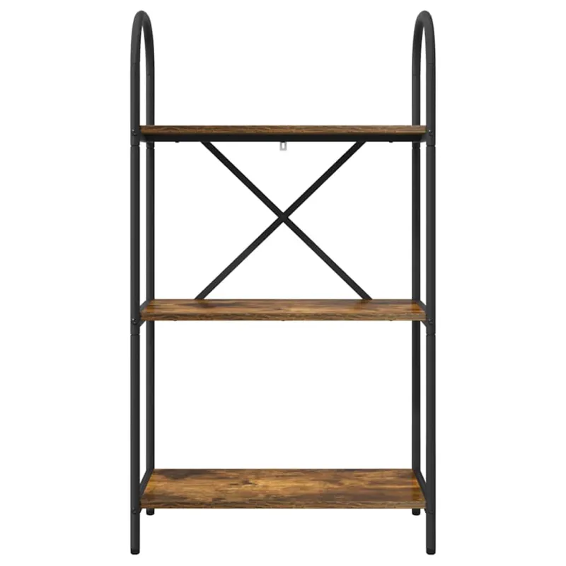 Knygų lentyna Rūkyta ąžuolas 60 x 30 x 109 cm Apdirbta mediena