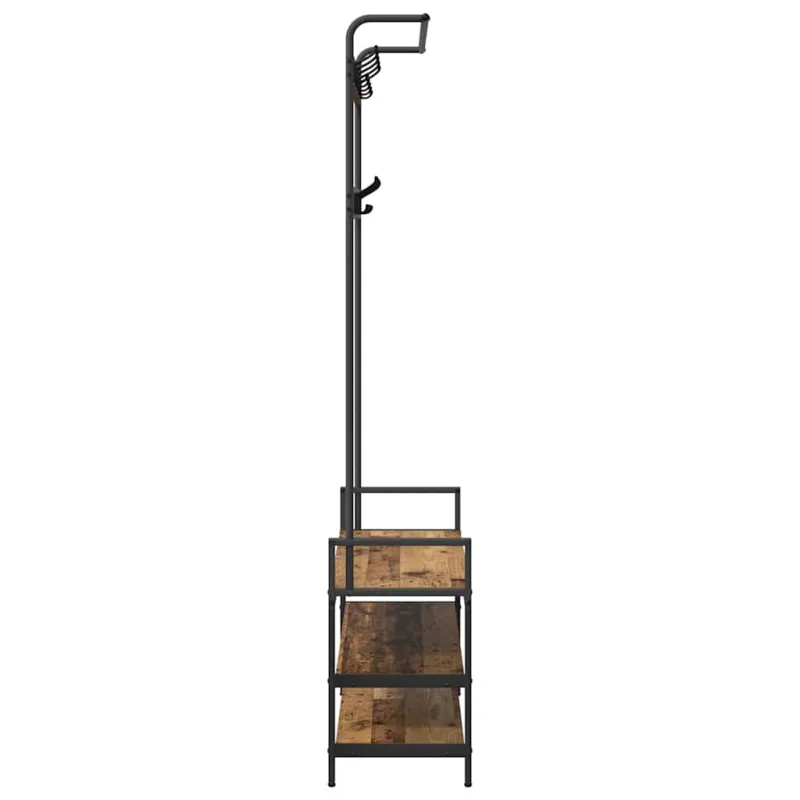 Paltas su lentyna Senas medis 95 x 34 x 184 cm Apdirbta mediena