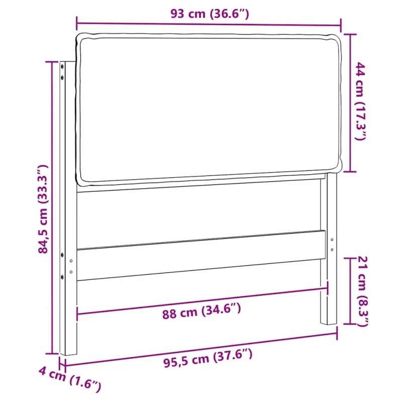 Apmušta lovos galvūgalis Natūrali ir šviesiai pilka 90 cm
