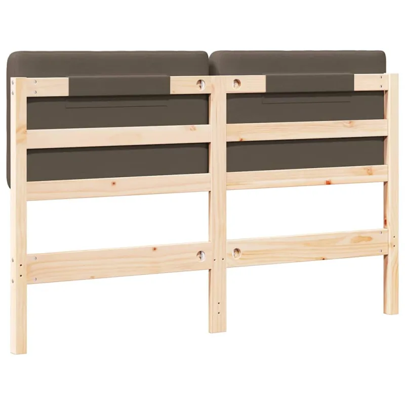 Apmušta lovos galvūgalis su galvūgalio Ruda ir Taupe 160 cm