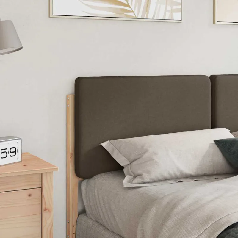 Apmušta lovos galvūgalis su galvūgalio Ruda ir Taupe 150 cm