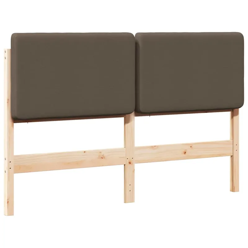 Apmušta lovos galvūgalis su galvūgalio Ruda ir Taupe 120 cm