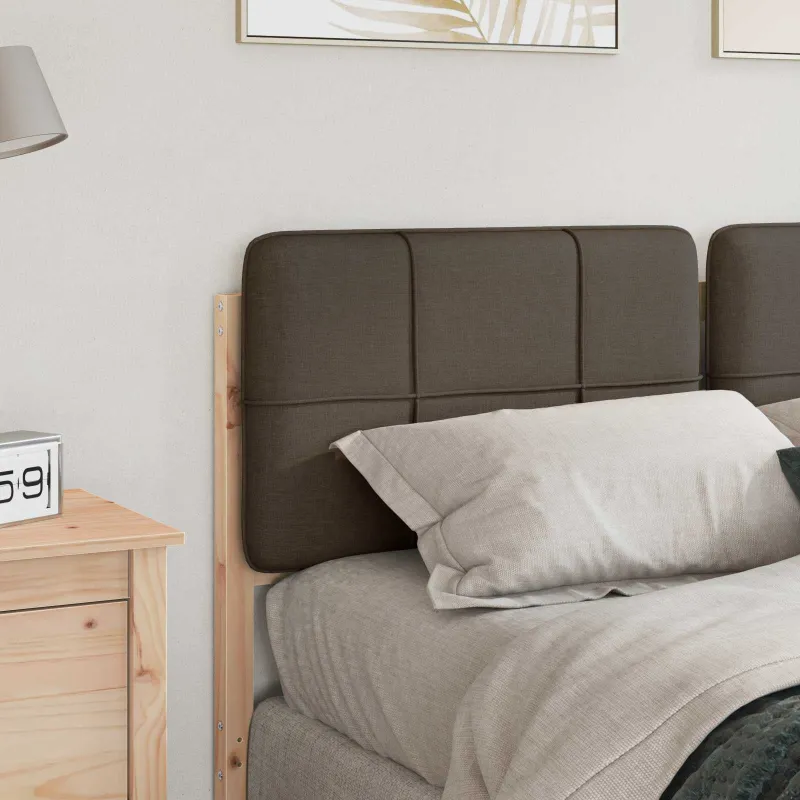 Apmušta lovos galvūgalis su galvūgalio Ruda ir Taupe 150 cm