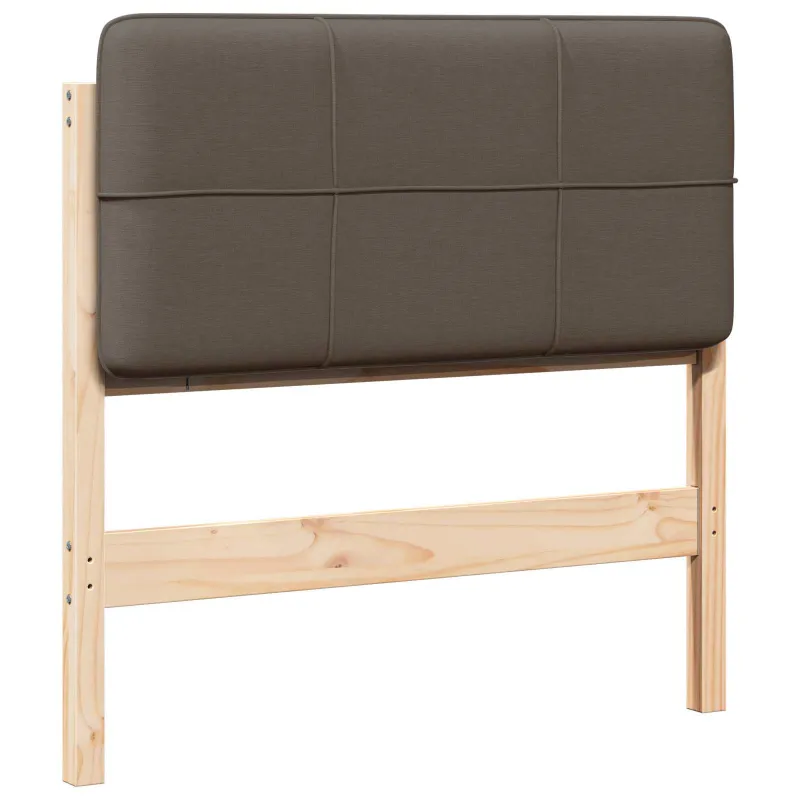 Apmušta lovos galvūgalis su galvūgalio Ruda ir Taupe 100 cm