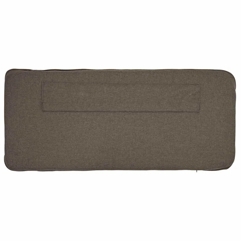 Apmušta lovos galvūgalis su galvūgalio Ruda ir Taupe 160 cm