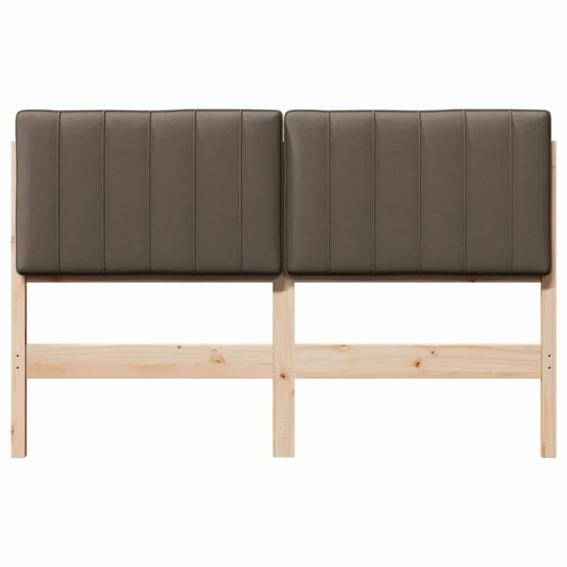 Apmušta lovos galvūgalis su galvūgalio Ruda ir Taupe 140 cm