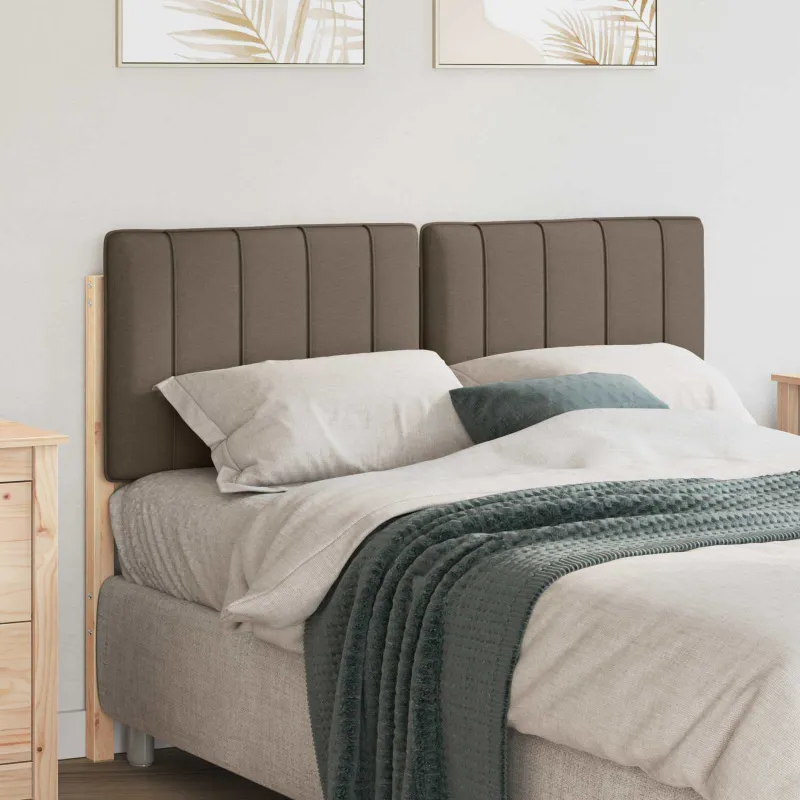 Apmušta lovos galvūgalis su galvūgalio Ruda ir Taupe 120 cm