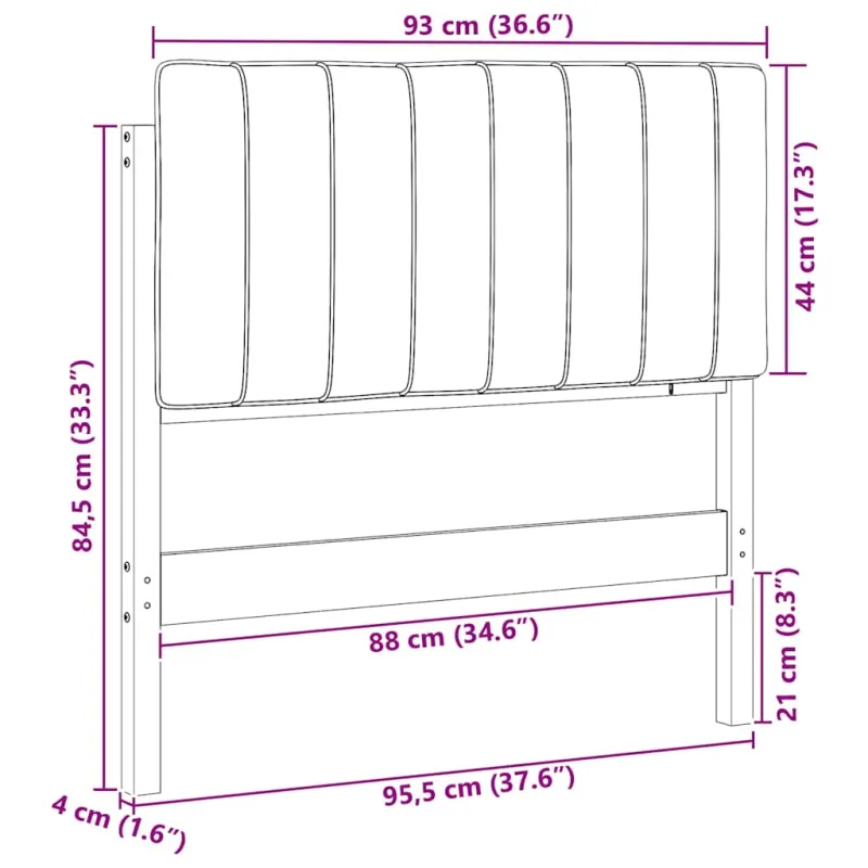 Apmušta lovos galvūgalis Rudas ir šviesiai pilkas 90 cm