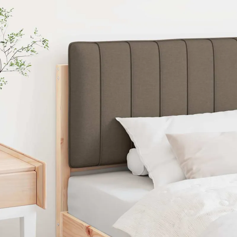 Apmušta lovos galvūgalis su galvūgalio Ruda ir Taupe 90 cm