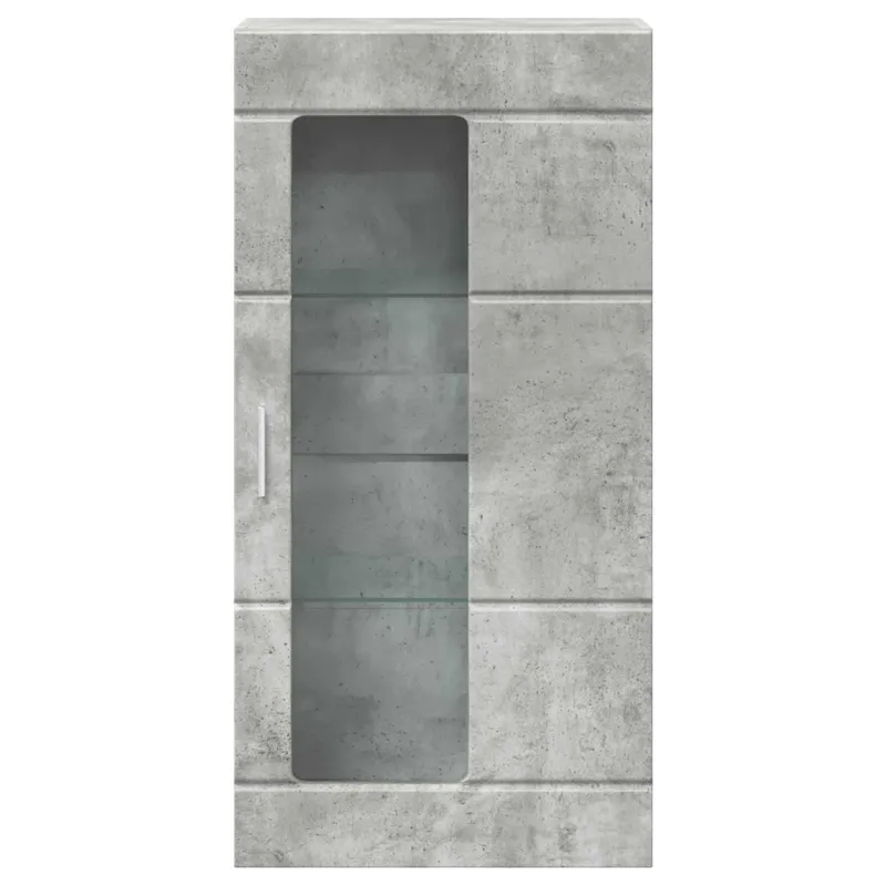 Medinė spinta Betono pilka 50 x 29 x 100 cm Apdirbta mediena