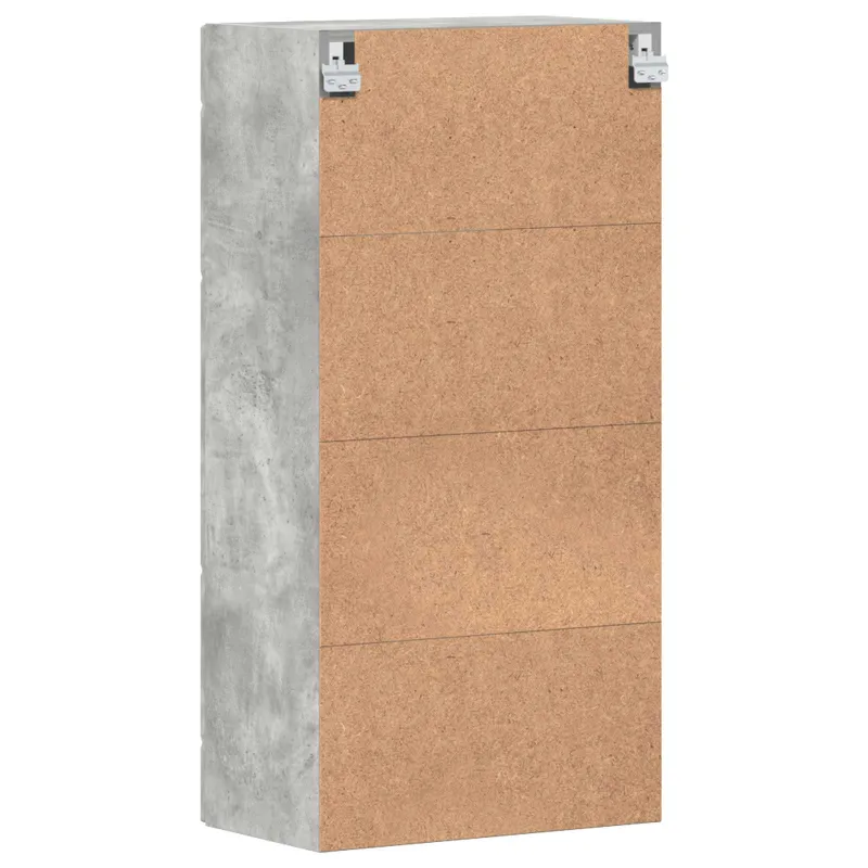 Medinė spinta Betono pilka 50 x 29 x 100 cm Apdirbta mediena