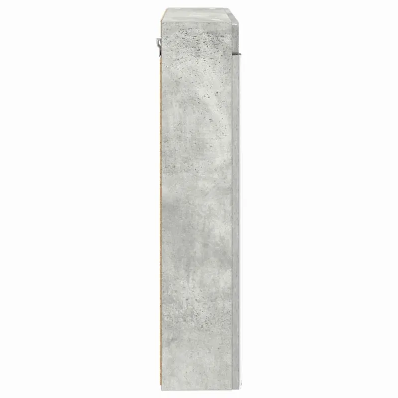 Vonios veidrodžio spinta TULUM Betono pilka 60 x 16,5 x 78 cm