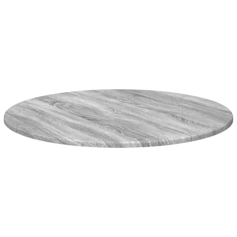 Stalo viršus Pilka sonoma ąžuolo Ø 70 x 1,5 cm Apdirbta mediena