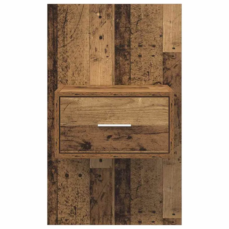 Šalia lovos spintelė 2 pcs Senas medis 50 x 32,5 x 80cm