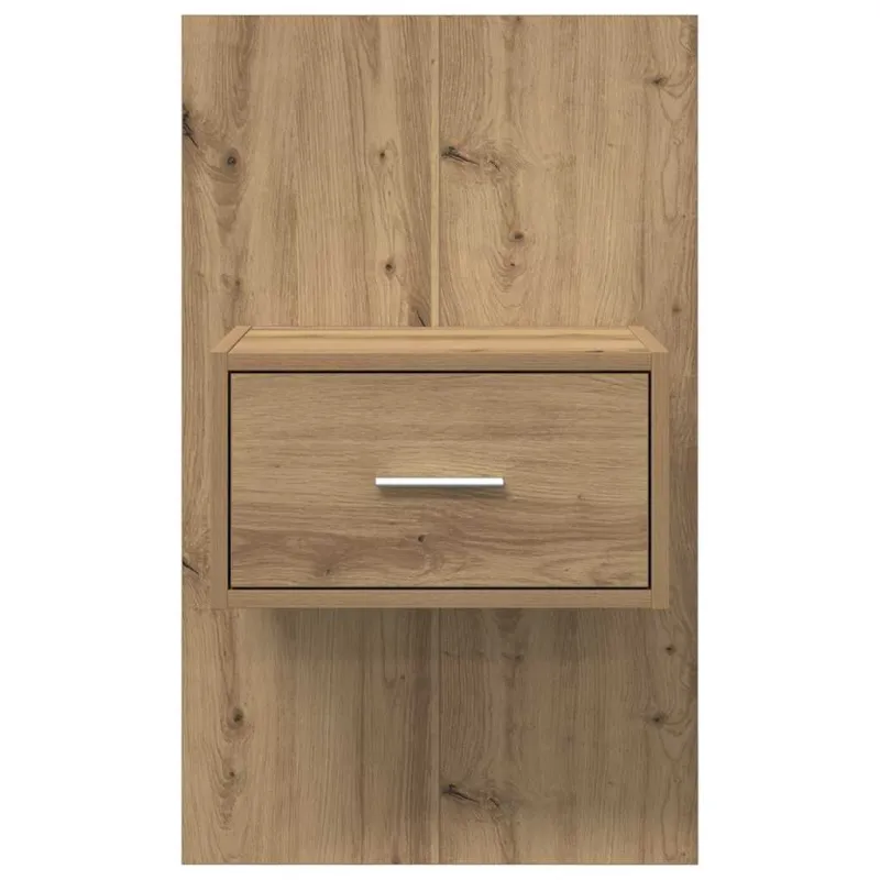 Šalia lovos spintelė 2 pcs Amatininkų ąžuolas 50 x 32,5 x 80cm