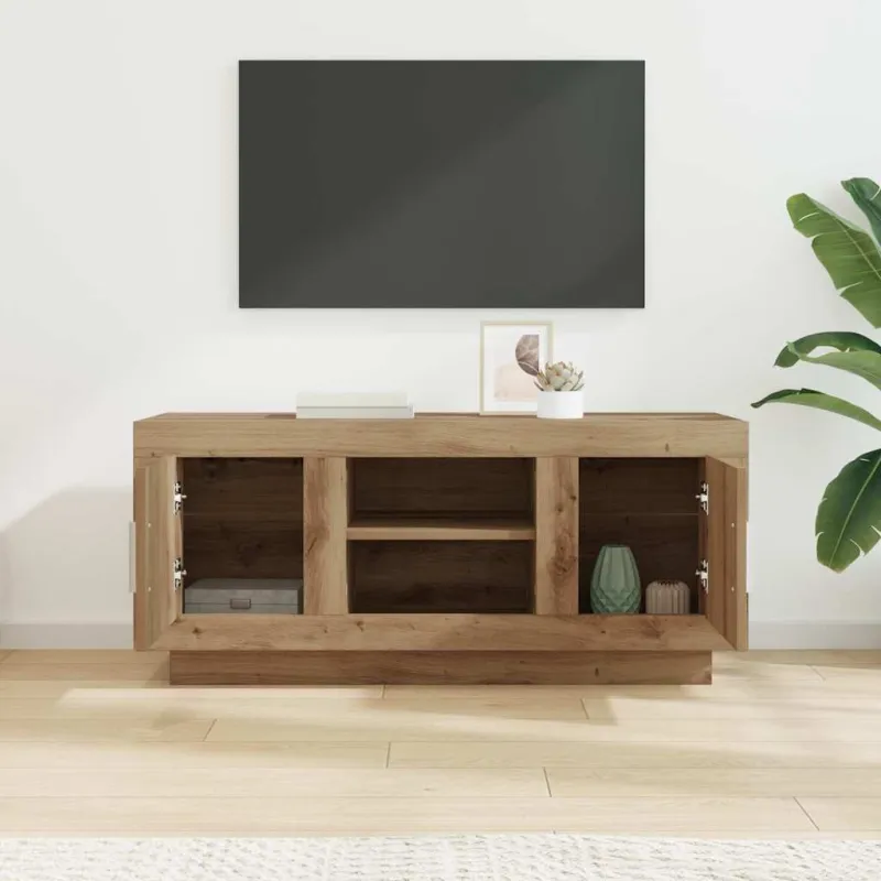 Televizoriaus spintelė Amatininkų ąžuolas 102 x 35 x 45 cm