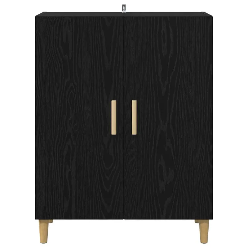 Kabalas Juodas ąžuolas 70 x 34 x 90 cm Apdirbta mediena