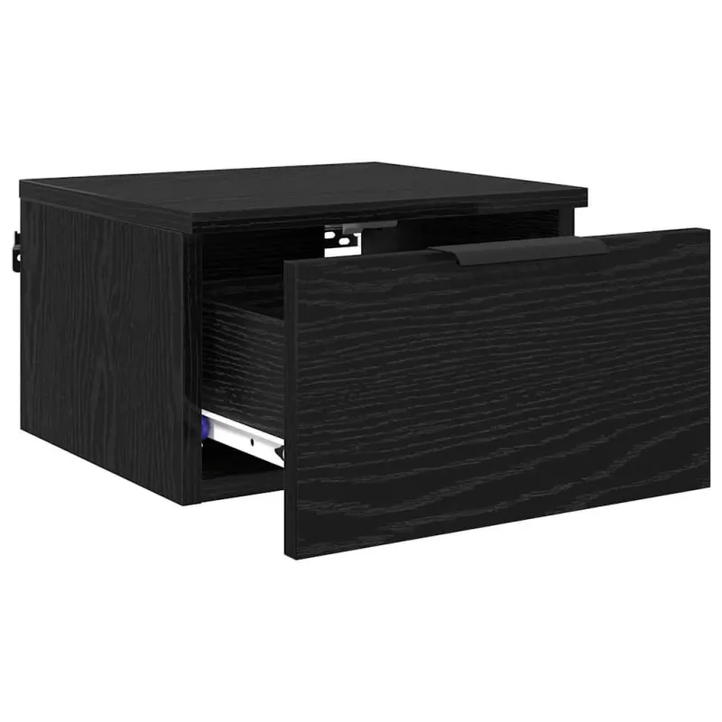 Šalia lovos spintelė 2 pcs Juodas ąžuolas 34 x 30 x 20 cm