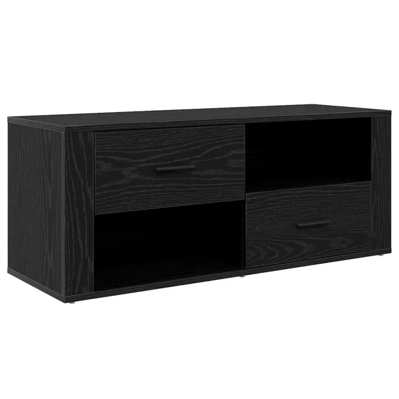 Televizoriaus spintelė Juodas ąžuolas 100 x 35 x 40 cm