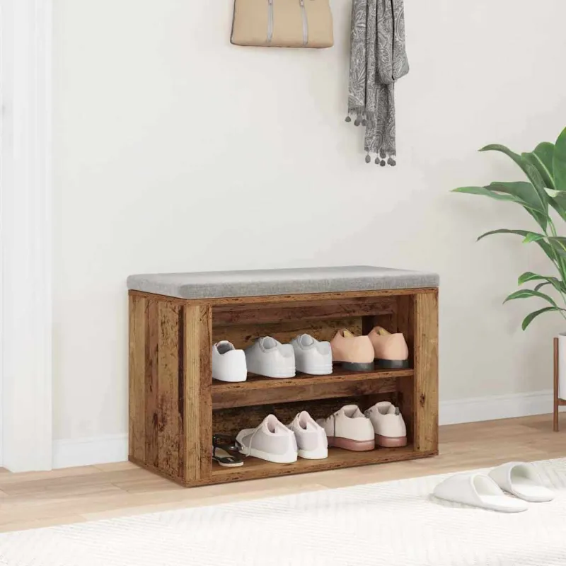 Batų stovas Sena mediena 75 x 35 x 45 cm Apdirbta mediena