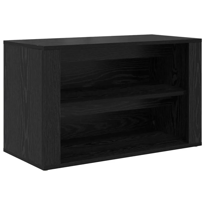 Batų stovas juoda ąžuolo 75 x 35 x 45 cm Apdirbta mediena