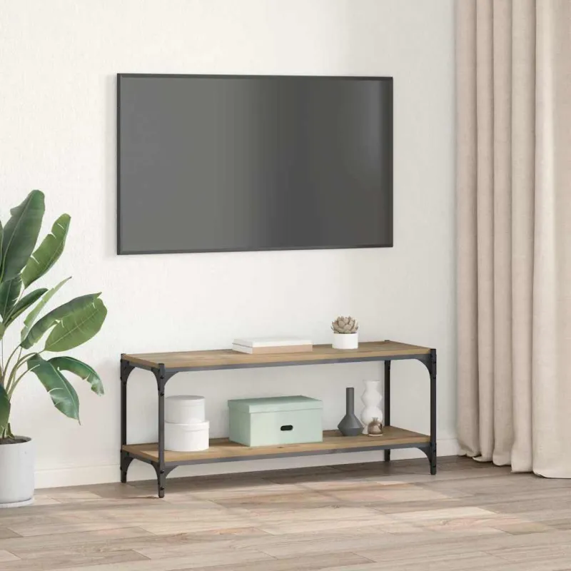 Televizoriaus spintelė Amatininkų ąžuolas 100x33x41cm