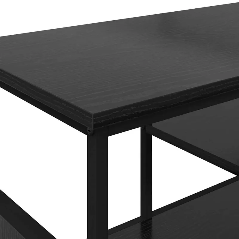 Televizoriaus spintelė Juodas ąžuolas 100 x 35 x 45 cm