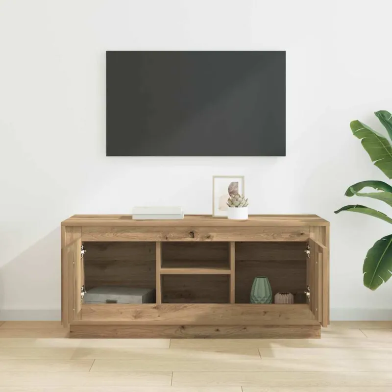 Televizoriaus spintelė Amatininkų ąžuolas 102 x 35 x 45 cm