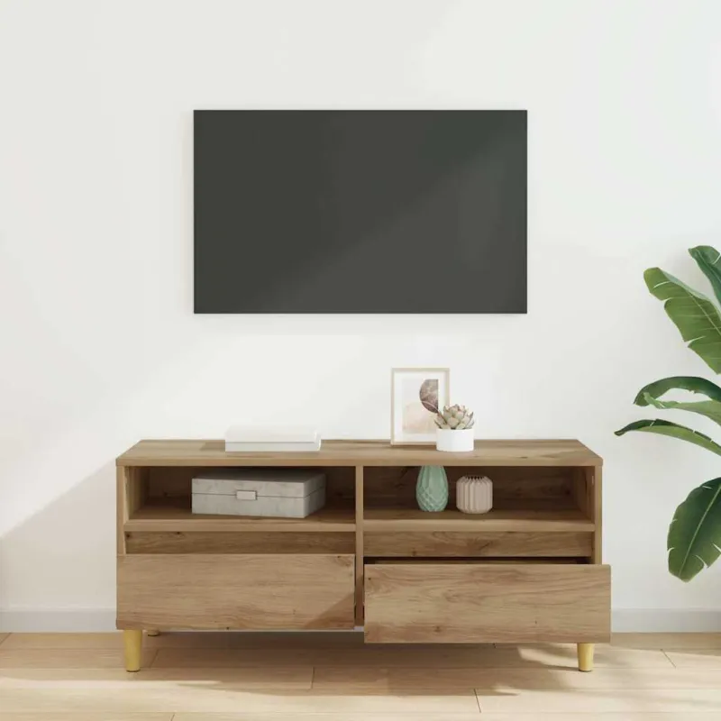 Televizoriaus spintelė Amatininkų ąžuolas 100 x 34,5 x 44,5 cm
