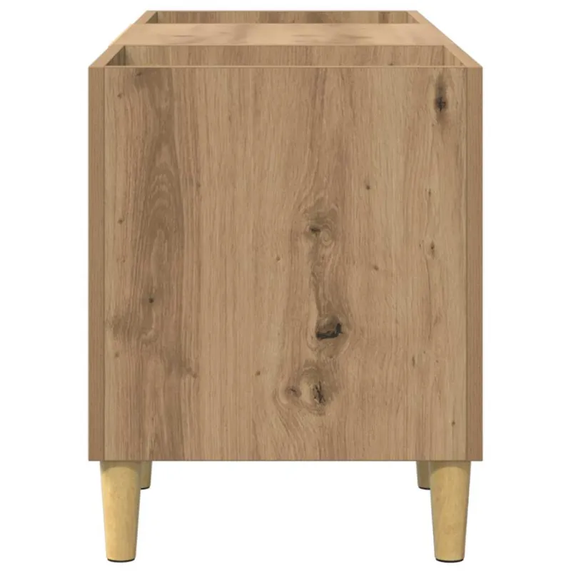 Plokštelių spintelė Amatininkų ąžuolas 121 x 38 x 48 cm