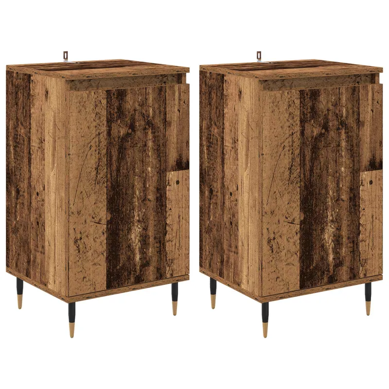 Kabalas 2 pcs Senovinis medis 40 x 35 x 70 cm