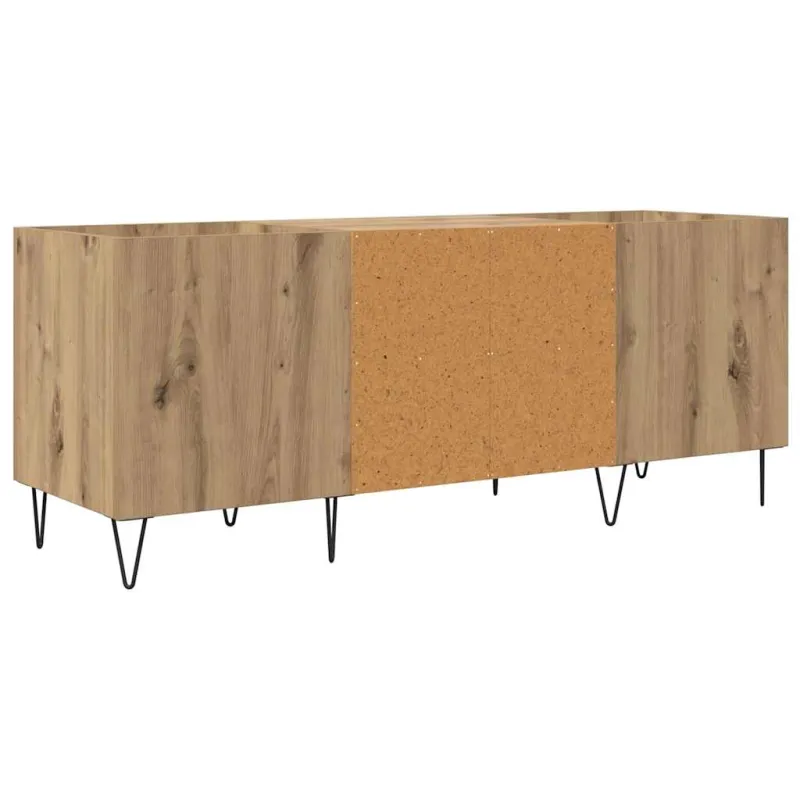 Plokštelių spintelė Amatininkų ąžuolas 121 x 38 x 48 cm