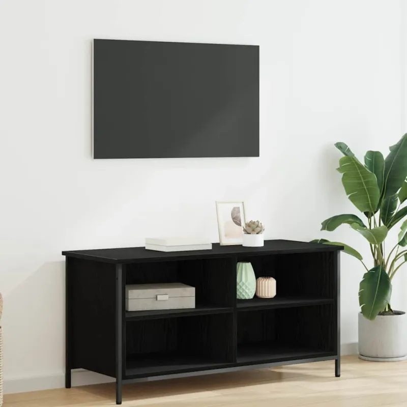 Televizoriaus spintelė Juodas ąžuolas 100 x 40 x 50 cm