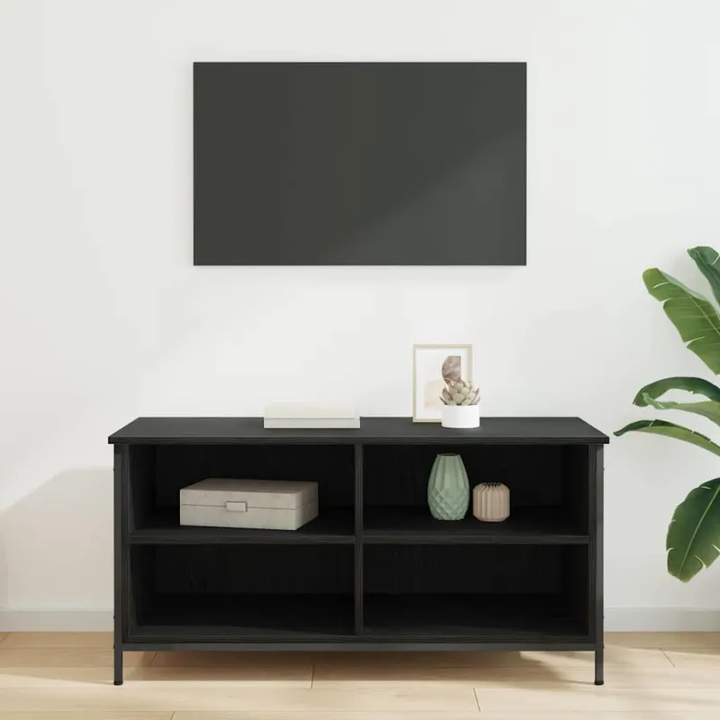 Televizoriaus spintelė Juodas ąžuolas 100 x 40 x 50 cm