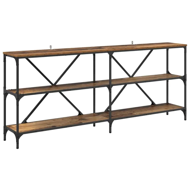 Konsolinis stalas Senas medis 180 x 30 x 75 cm Apdirbta mediena